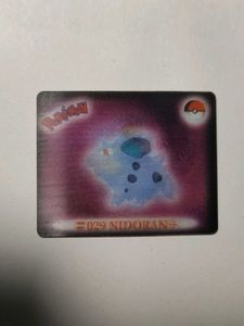 Nidoqueen pokemon motion card collectible