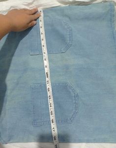 Light Wash Denim Pinafore Dress