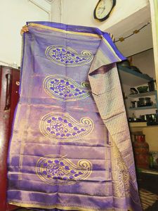 Copper Silk Saree