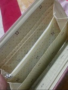 🌷ZARA Pink Suede Zip Around Wallet
