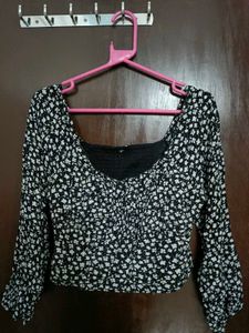 Floral Long Sleeve Top