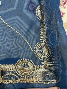 beautiful Blue saree