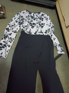 Chic Floral Print Jumpsuit