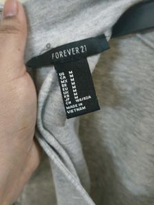 Grey Mock Neck Bodysuit