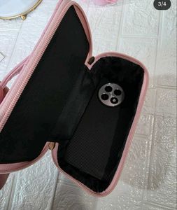 Mac Quilted Vanity Bag - Baby Pink
