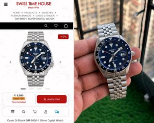 Seiko Red Dial Watch