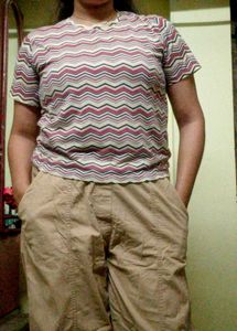 Chevron Print T-Shirt
