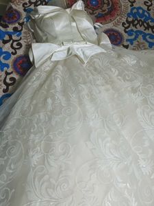 Elegant off white gown