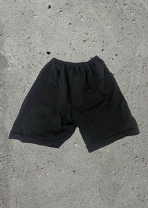 Men's Black Graphic Shorts
