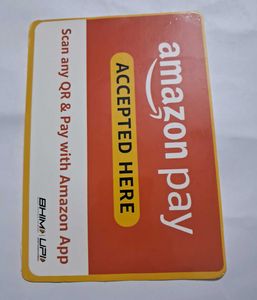 Amazon Pay Sticker