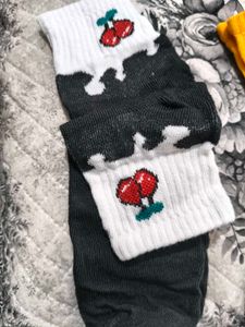 Cute Fruit Pattern Socks