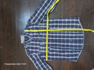 Men's Plaid Button-Down Shirt