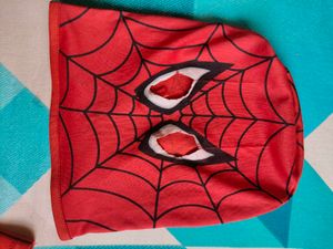 Spiderman Costume shirt Pants cap