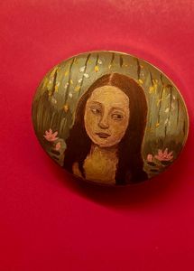 vintage monalisa lip balm