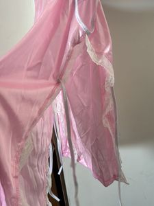 new Pink Lace Trim Nightgown