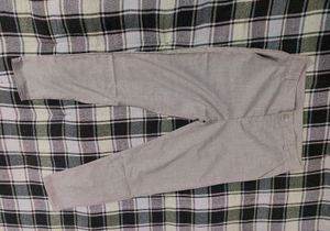 Women Grey Classic Linen Blend Trousers