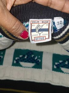Vintage Sweater Vest with Cute Graphics