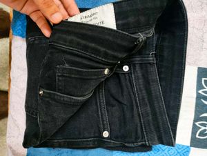 Black Straight Fit Jeans