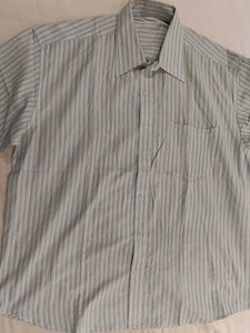 Striped Men's Short Sleeve Shirt