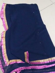 Elegant Navy Blue Kurta Set