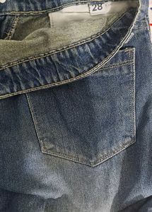 Women High-Rise Low Distress Light Fade Jeans