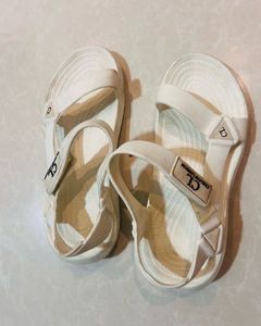 Carlton London White Sandals- Size 8