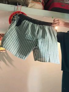 Retro Plaid Lounge Shorts
