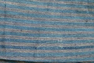 Men's Blue Striped Casual Shirt