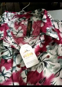 Floral Print Night Suit Set