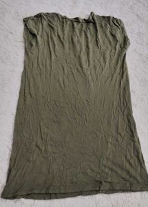 Olive Green Henley Tunic