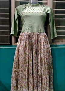 Elegant Floral Print Maxi Dress