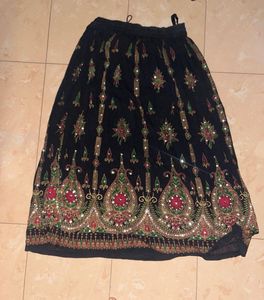 Beautiful Embroidered Ethnic Skirt