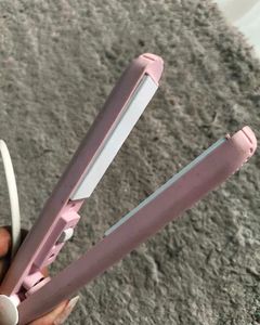 Mini Pink Hair Straightener