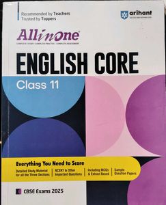 Class 11 All in One English Core
