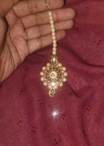 Exquisite Pearl &amp; Kundan Bridal Jewellery Set