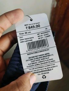 New Track Pant With Tag