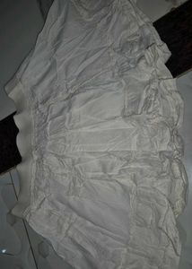 White Short Skirt