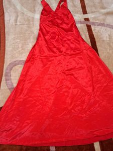 Elegant Red Gown