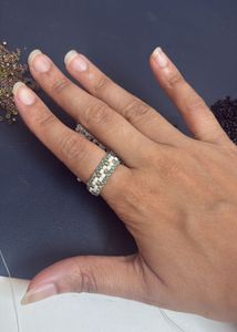 Handmade Beaded Ring
