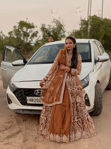 long  Anarkali heavy Lengha final last price