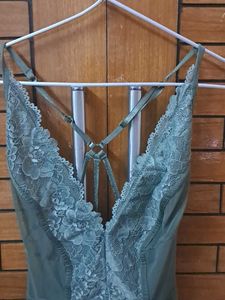 Lace Trim Bodysuit