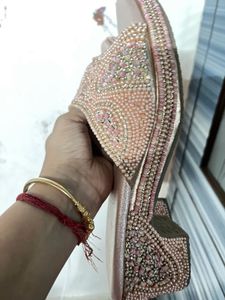 Embellished Flat Sandals