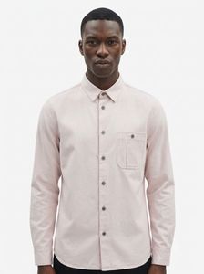 A.P.C. Men's Light Pink Button-Down Shirt