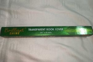 Brilliant Shine Transparent Book Cover