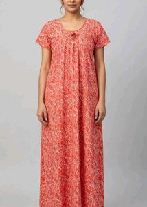 Comfortable Printed Nightgown