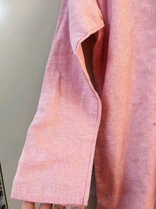 Men's Pink Kurta