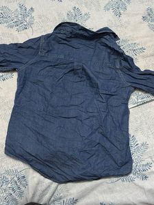 Fitted Denim Shirt