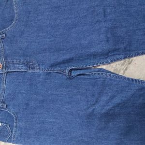 Denim Capri For Women | Waist 36 | Length 29 | Low