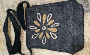 Boho Chic Embellished Sling Bag