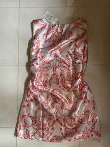 Butterfly Print Mini Dress